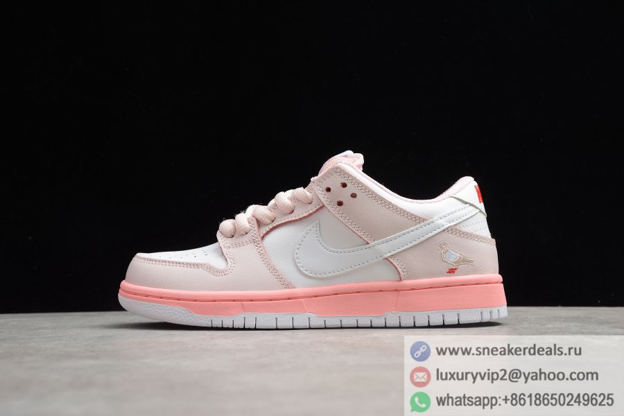 Nike SB Dunk Low Infrared Pigeon Powder Pink BV1310-012 Women Shoes